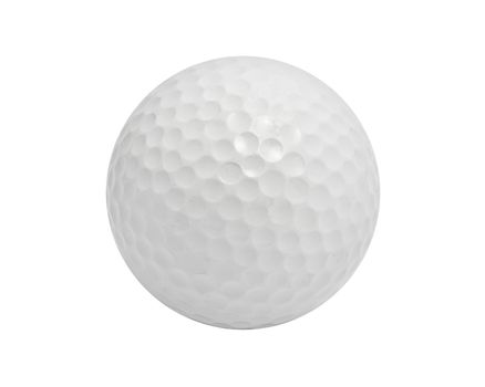 Nice Golf ball isolated on white background