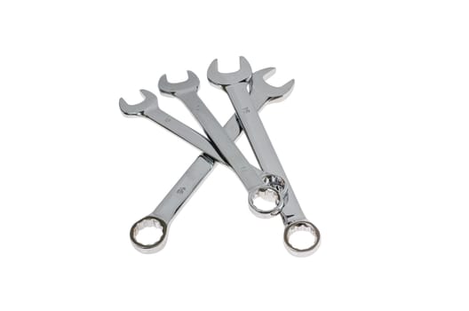 A nice set of four spanner wrenches 