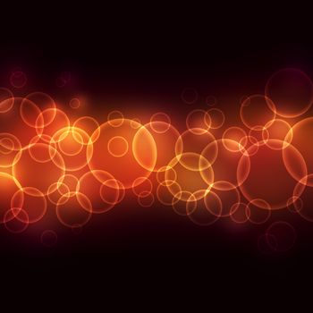 Abstract glow background. Star, rays and circles