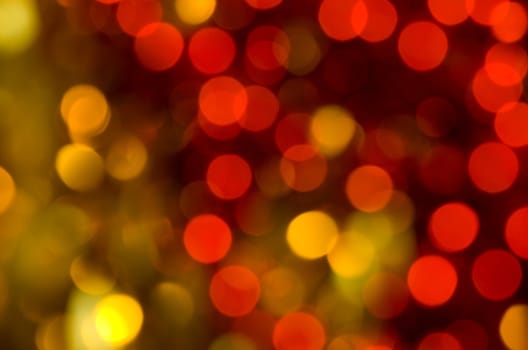 Red and yellow blur christmas texture and background