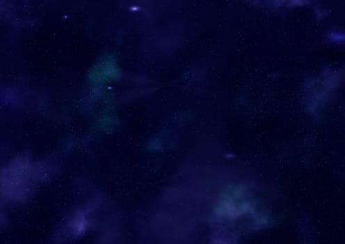 Small part of an infinite star field of space in the Universe. "Elements of this image furnished by NASA".