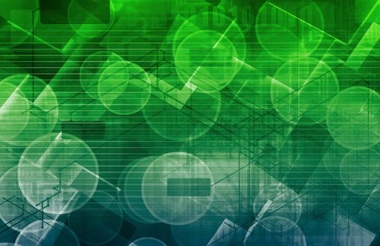 Medical Technology Background as a Art Concept