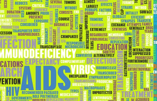 AIDS Awareness and Prevention Campaign Concept Art