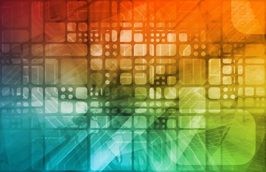 Virtual Technology with Data Filtering Web Art