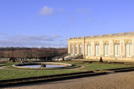 Versailles, the Grand Trianon in the park of the castle of Versailles