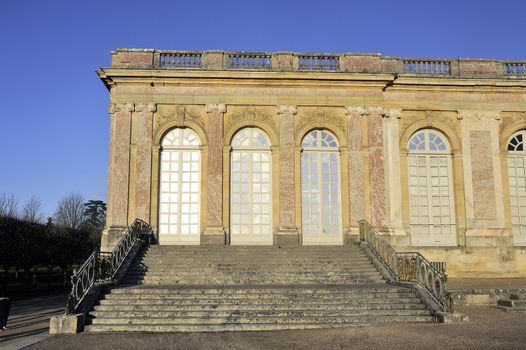 Versailles, the Grand Trianon in the park of the castle of Versailles