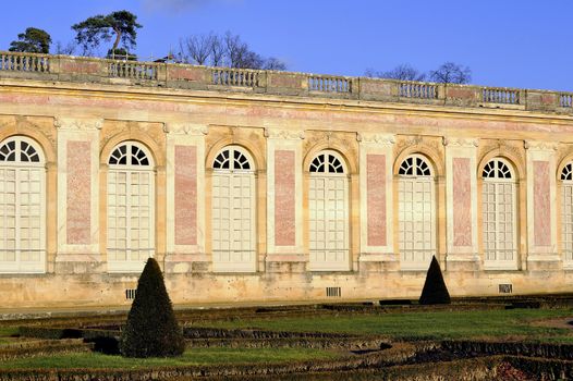 Versailles, the Grand Trianon in the park of the castle of Versailles