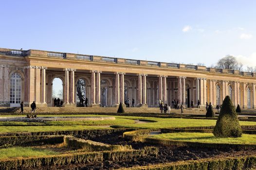 Versailles, the Grand Trianon in the park of the castle of Versailles