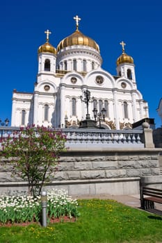 Cathedral of Christ Saviour in Moscow, Russia