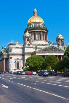 St Isaac Cathedral in Saint Petersburg, Russia