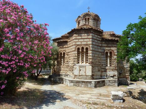 Small abandoned temple, Greek orthodox ruin