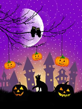 Illustration of Halloween