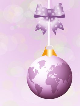 World Christmas ball