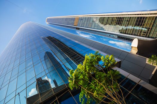 Skyscrapers in Abu Dhabi, United Arab Emirates