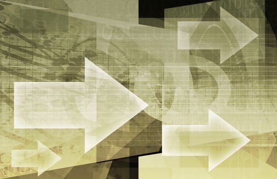 Data Stream of Internet Digital Information Moving
