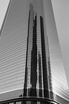 Modern skyline in downtown, Los Angeles, California, USA