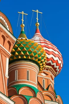 Saint Basil Cathedral at Red Square, Moscow Kremlin, Russia.