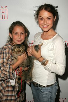 Makenzie Vega and Alexa Vega at the In Touch Presents Pets And Their Stars Party, Cabana Club, Hollywood, CA 09-21-05