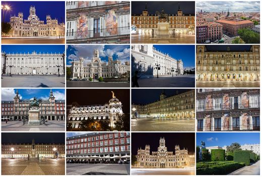 Collection of beautiful photos in Madrid, Spain