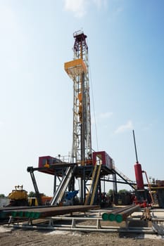 Big petrol exploration drilling machine