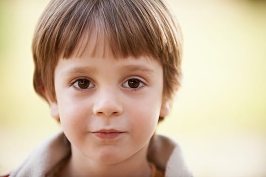 Portrait of a little boy