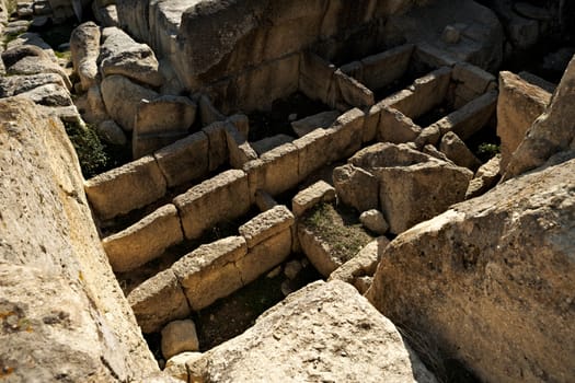 Tombs in Perperikon Thracian sanctuary