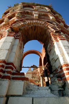 Ruins from a Grecian church in Nessebar