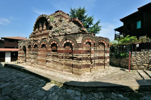 Old Helenic church in Nessebar town, Bulgaria