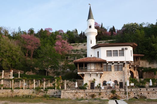 The palace in Balchik town, Bulgaria