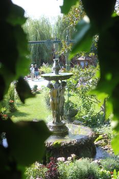 Water fountain in Ravadinovo garden