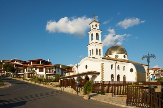 The new church in Sveti Vlas town, Bulgaria