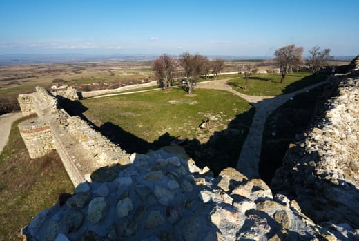 Overview of Mezzek fortress near Svilengrad, Bulgaria