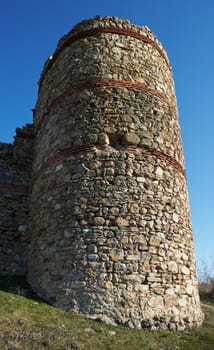 Tower in Mezzek fortress near Svilengrad, Bulgaria