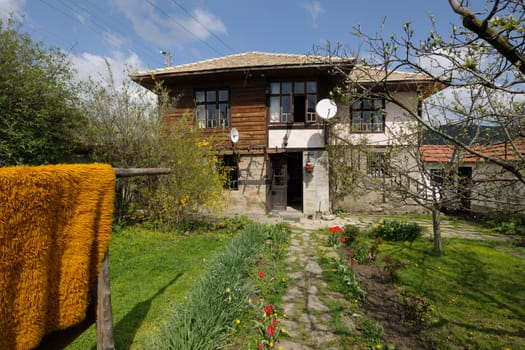 Two stairs family rural house in a Bulgarian village