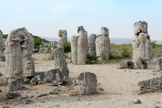 Stone phenomenon, Nailed rocks, near varna, Bulgaria