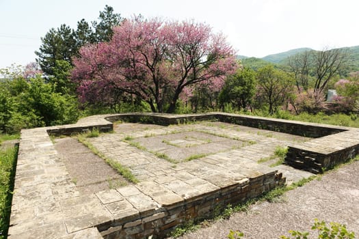 Remains of Preslav fortress, Bulgaria, remains of a church