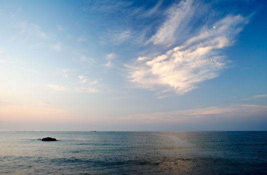 Deaybreak over the Black sea, Bulgaria