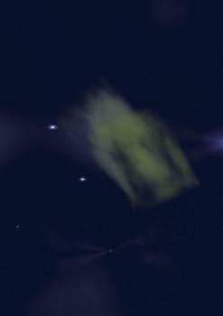 Star field in space, a nebulae and a gas congestion. "Elements of this image furnished by NASA".