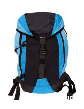 Backpack isolated on the white background