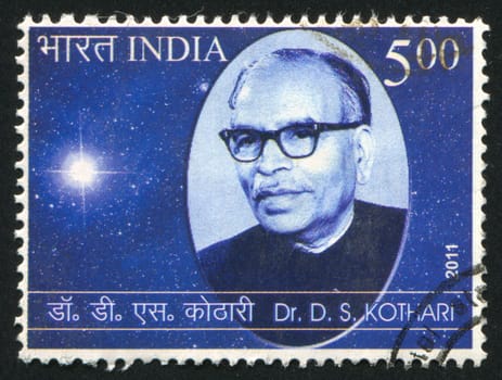 INDIA - CIRCA 2011: stamp printed by India, shows Kothari, circa 2011