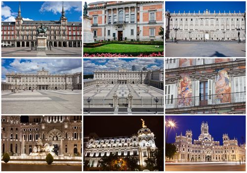 Collection of beautiful photos in Madrid, Spain