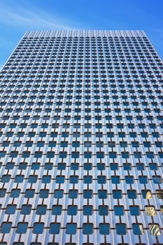 Modern skyscrapers in La Defence district, Paris, France