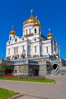 Cathedral of Christ Saviour in Moscow, Russia