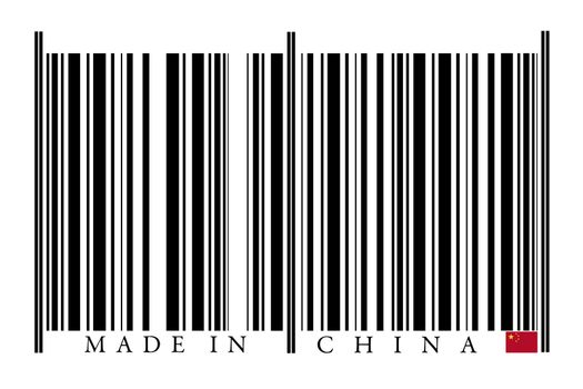 China Barcode isolated on white background