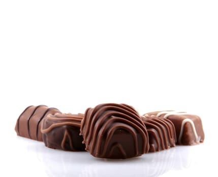 Chocolate Isolated On White Background