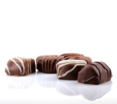 Chocolate Isolated On White Background