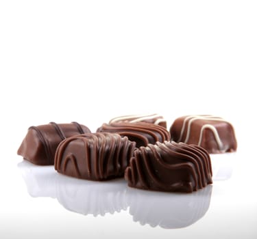 Chocolate Isolated On White Background