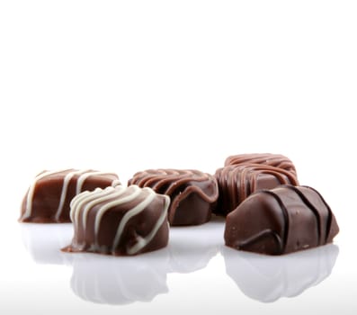 Chocolate Isolated On White Background