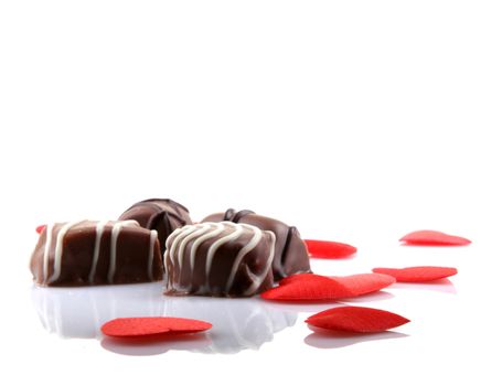 Chocolate Isolated On White Background