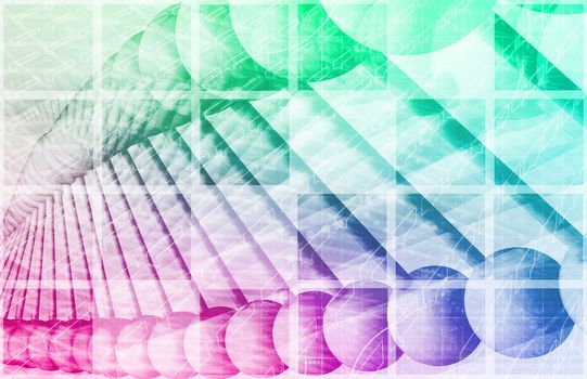 Scientific Research and Genetic DNA Science Concept